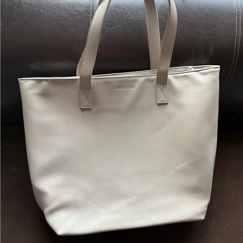 Fawn Design Grey Tote Bag